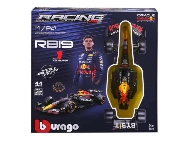 Bburago Stavebnice Red Bull RB19 1:24 (2023) #1 Max Verstappen 